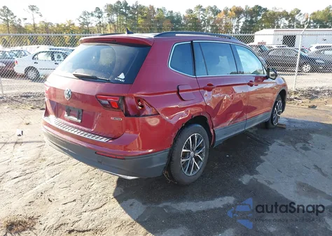 2019 Volkswagen Tiguan 2.0T Se/2.0T Sel/2.0T Sel R-Line/2.0T Sel R-Line Black из США, поврежденный, VIN 3VV2B7AX7KM163835